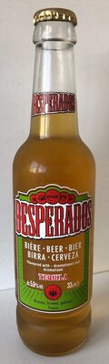 BIÈRE DESPERADOS 33CL OR 